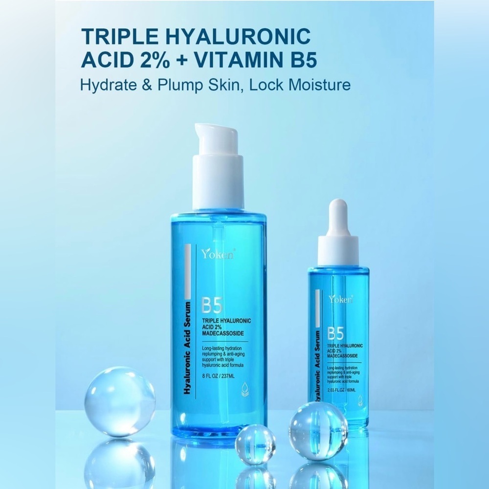 Triple Hyaluronic Acid, Luxury Skincare Serum Set Anti-aging Wrinkle Hyd…​​​ - Picture 3 of 6